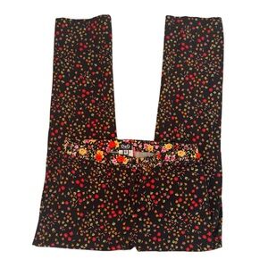 Vintage Dolce & Gabbana‎ - Floral Print Straight Leg Pants